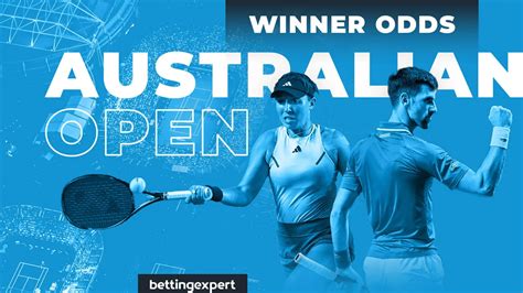 australian open betting odds|Australian Open Odds With Favorites And A Tennis Betting Guide .